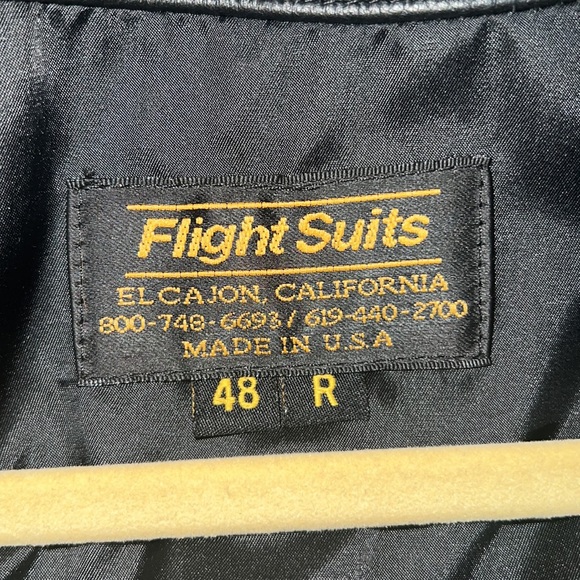 FLIGHT SUITS motorcycle Leather jacket 🏍️ - Picture 10 of 11